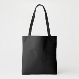 Elegante Zwarte Tote Tas