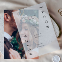 Elegante zwarte typografie bruiloft