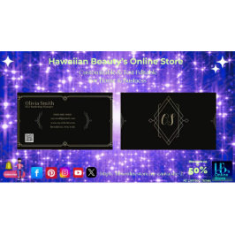  Elegante Zwarte Visitekaartjes 8