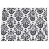 elegante zwarte witte Damask Groot Cadeauzakje (Voorkant)