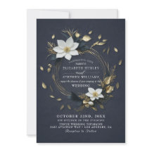 Elegante Zwarte Witte en Gouden Bloemenkrans Bruil