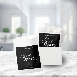 Elegante zwarte zakelijke Logo kalligrafie Dank u Bedankzakje