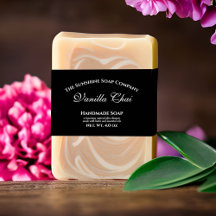 Elegante zwarte zeep buikband