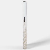 Eleganter Papercut Schmetterling mit Blumenrahmen Case-Mate iPhone Case (Achterkant / Rechts)