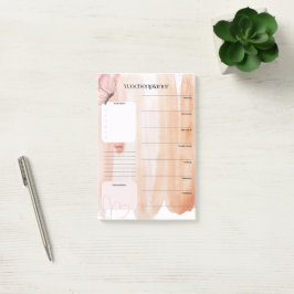 Eleganter Wochenplaner mit To-Do Liste & Notizen – Post-it® Notes