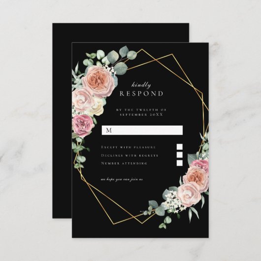 Elegantes Boho Pastel (Voorkant / Achterkant)