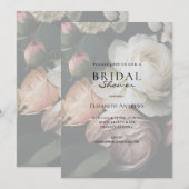 Elegantes Brautparty Boho Einladung Kaart (Voorkant / Achterkant)