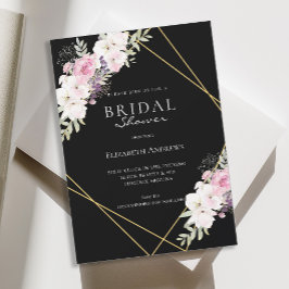 Elegantes Brautparty Boho Einladung Kaart