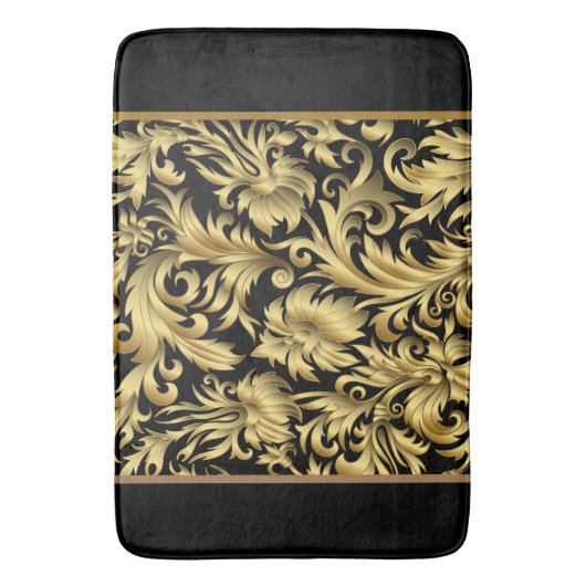 Elegantie Art Deco Badmat (Voorkant Verticaal)