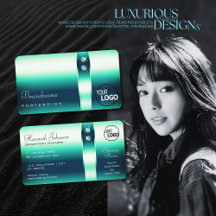 Elegantie Blauwgroen Gradient Shimmery Diamonds To