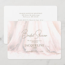 Elegantie Blush Trouwjurk Bruidsdouche