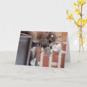  Elegantie: Classic Fan en Pottery Kaart (Gele Bloem)