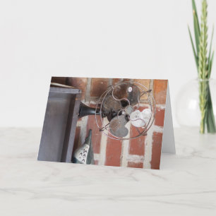 Elegantie: Classic Fan en Pottery Kaart