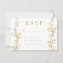  Elegantie: Classic Gold Floral Wedding