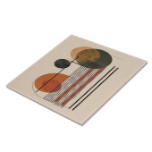 Elegantie Eenvoud Meetkundig Meesterschap Midden-E Tegeltje (Zijkant)