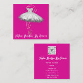 Elegantie gecodeerd: het Visitekaartje dat zich kl (Voorkant / Achterkant)