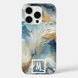 Elegantie in Acryl:  Monogram iPhone 16 Pro Hoesje