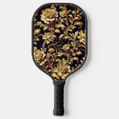 Elegantie in Beweging: Vlaamse Barok Pickleball Paddle (Achterkant)