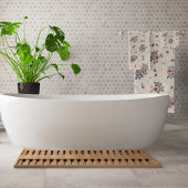 Elegantie in bloei: 3-delig bloemenhanddoekenset bad handdoek