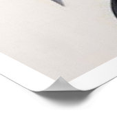 Elegantie in bloei: bloemen en landschap Harmonie  Poster (Hoek)