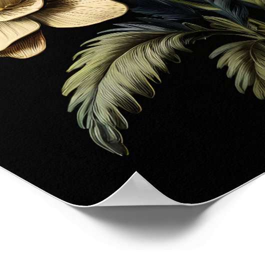 Elegantie in bloei poster (Hoek)