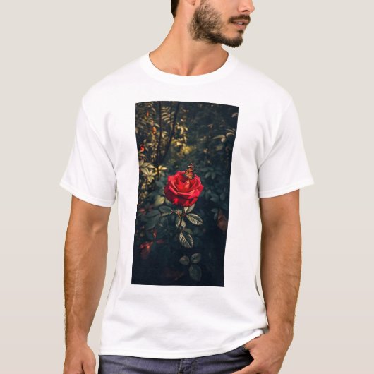 Elegantie in Bloei T-shirt (Voorkant)