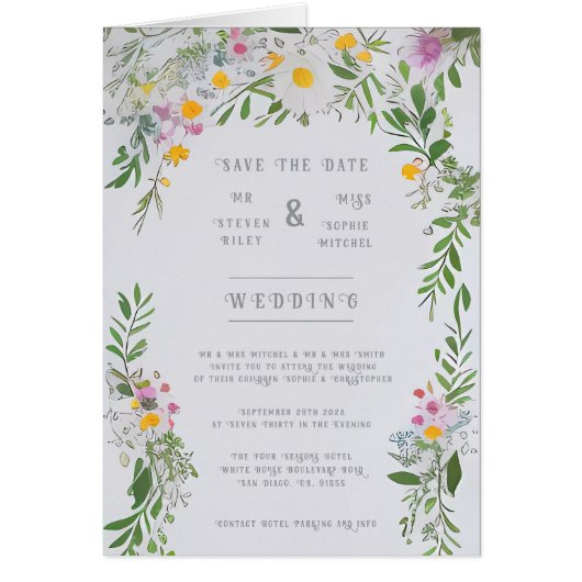 Elegantie in Bloom Wedding Collectie (Voorkant)