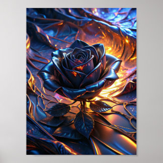 "Elegantie in contrast" Poster