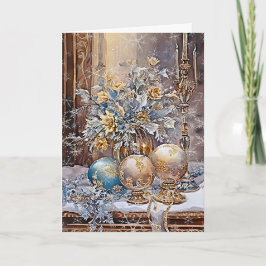 Elegantie in de pracht van het seizoen kaart