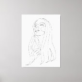 Elegantie in eenvoud canvas afdruk (Voorkant)