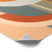 Elegantie in eenvoud: minimalistische kunst verken poster (Hoek)