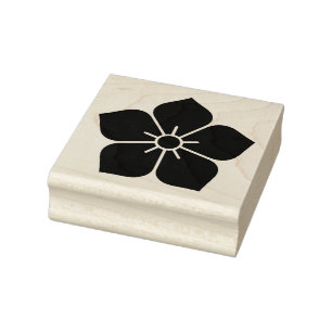 Elegantie in elk bloemblaadje: 桔梗 Blossom T-shirt Rubberstempel