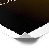 Elegantie in elk sip-Poster Poster (Hoek)