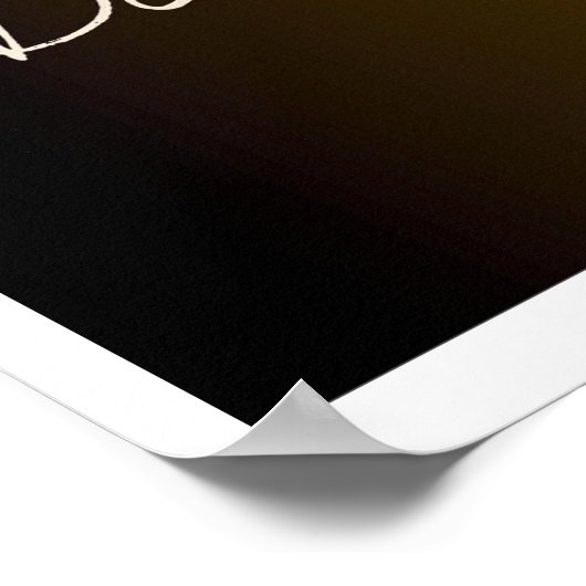 Elegantie in elk sip-Poster Poster (Hoek)