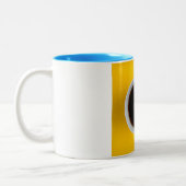 Elegantie in elke slok: handgemaakte theekopjes tweekleurige koffiemok (Links)