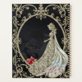Elegantie in goud en zwart. planner (Achterkant)