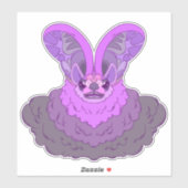 Elegantie in het donker sticker (Vel)