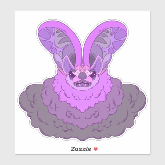 Elegantie in het donker sticker (Vel)