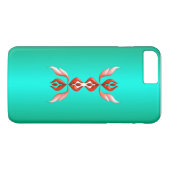 Elegantie in het rood Case-Mate iPhone case (Achterkant (Horizontaal))