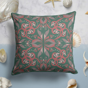 elegantie in Jade Green Kussen