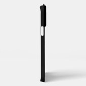 Elegantie in Monochrome: Real Madrid B & W telefoo iPhone Hoesje (Rechterkant)