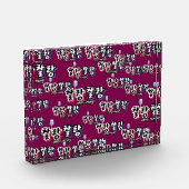 Elegantie in overvloeiende harmonie: "찰랑찰랑"chal-la fotoblokken (Links)