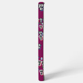 Elegantie in overvloeiende harmonie: "찰랑찰랑"chal-la samsung galaxy hoesje (Linkerkant)