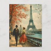 Elegantie in Parijs: Briefkaart (Voorkant)