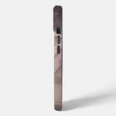 elegantie in roze bloemenjurk Case-Mate iPhone case (Achterkant / Links)