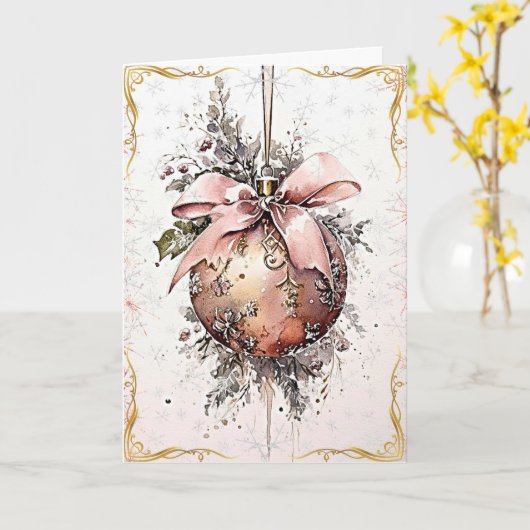 Elegantie in Season's Magic Kaart (Gele Bloem)