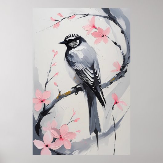 Elegantie in stilte poster (Voorkant)