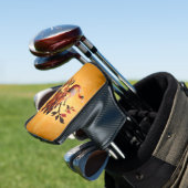 Elegantie in veren golfheadcover (Insitu)
