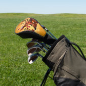 Elegantie in veren golfheadcover (Insitu)