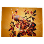 Elegantie in veren groot cadeauzakje (Achterkant)